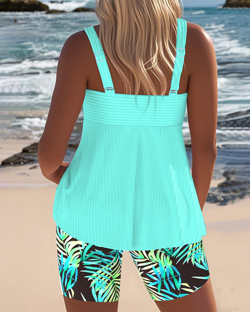 Luna® – Set tankini colorat