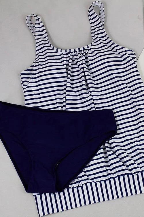 Puerto | Costum de baie cu dungi avantajoase
